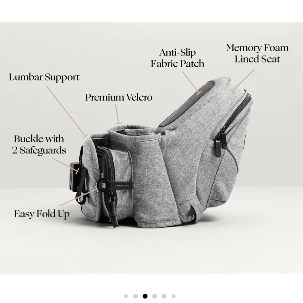 Tushbaby in Grey - never used.